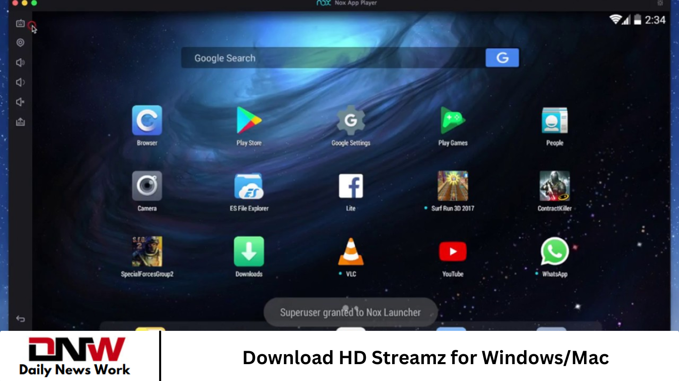 Download HD Streamz for Windows/Mac