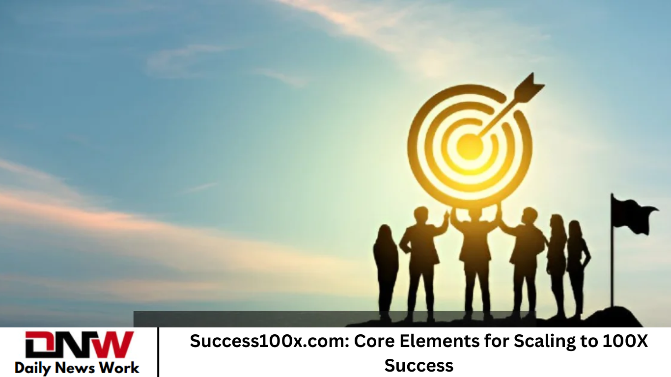 Success100x.com: Core Elements for Scaling to 100X Success