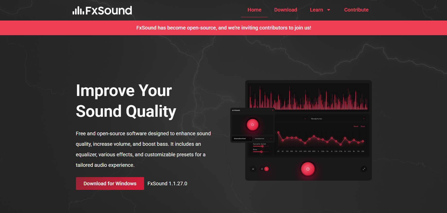 Want Louder and Clearer Audio on PC Try FxSound!