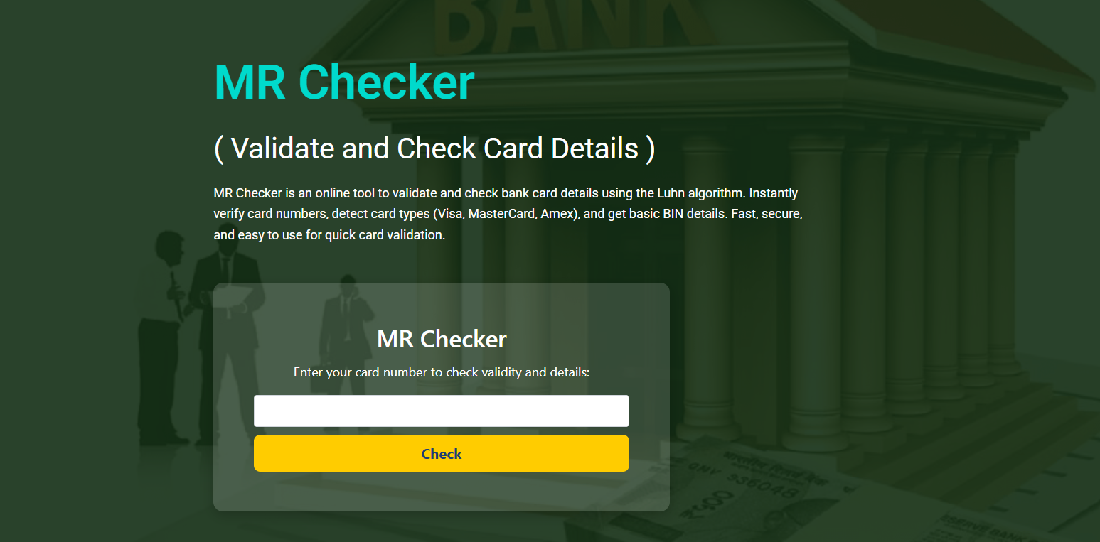What Is MR Checker and How Does It Work